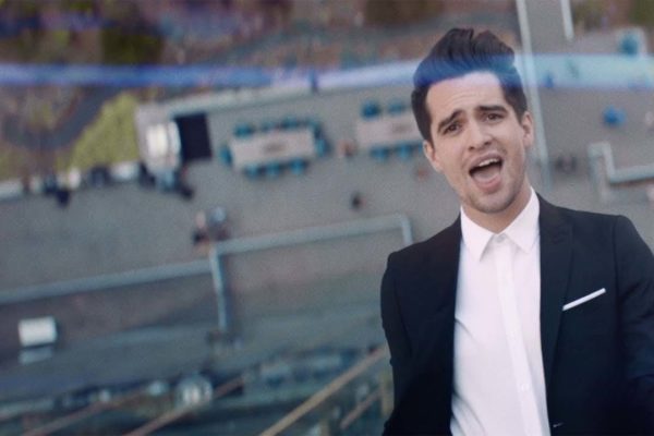Brendon Urie scales a skyscraper in Panic! At The Disco's new video for 'High Hopes'