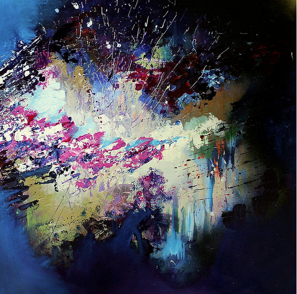 An artist with synesthesia has put Radiohead, Glass Animals and John Lennon songs to canvas
