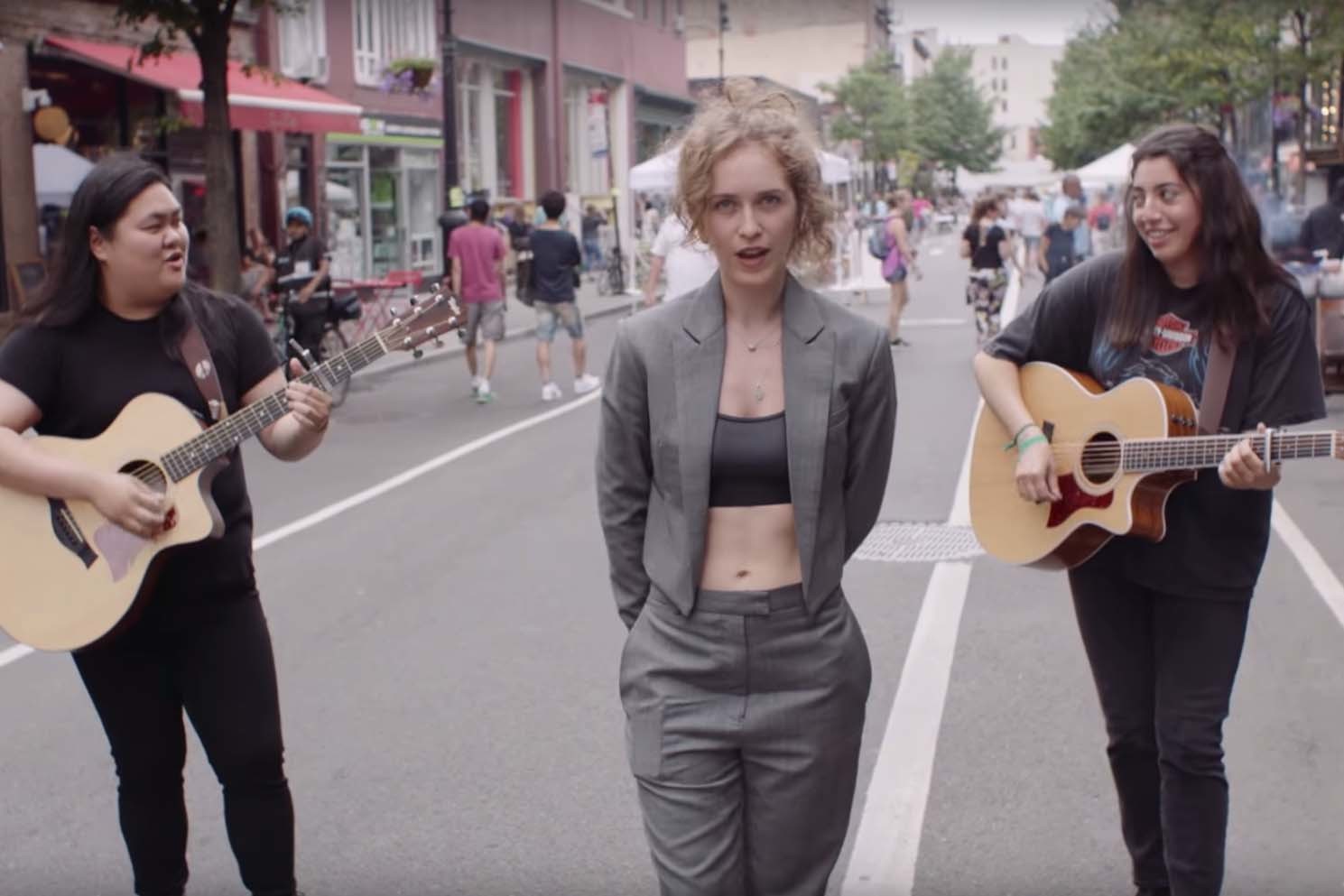 Rae Morris is a risk-taker in the video for ‘Do It’