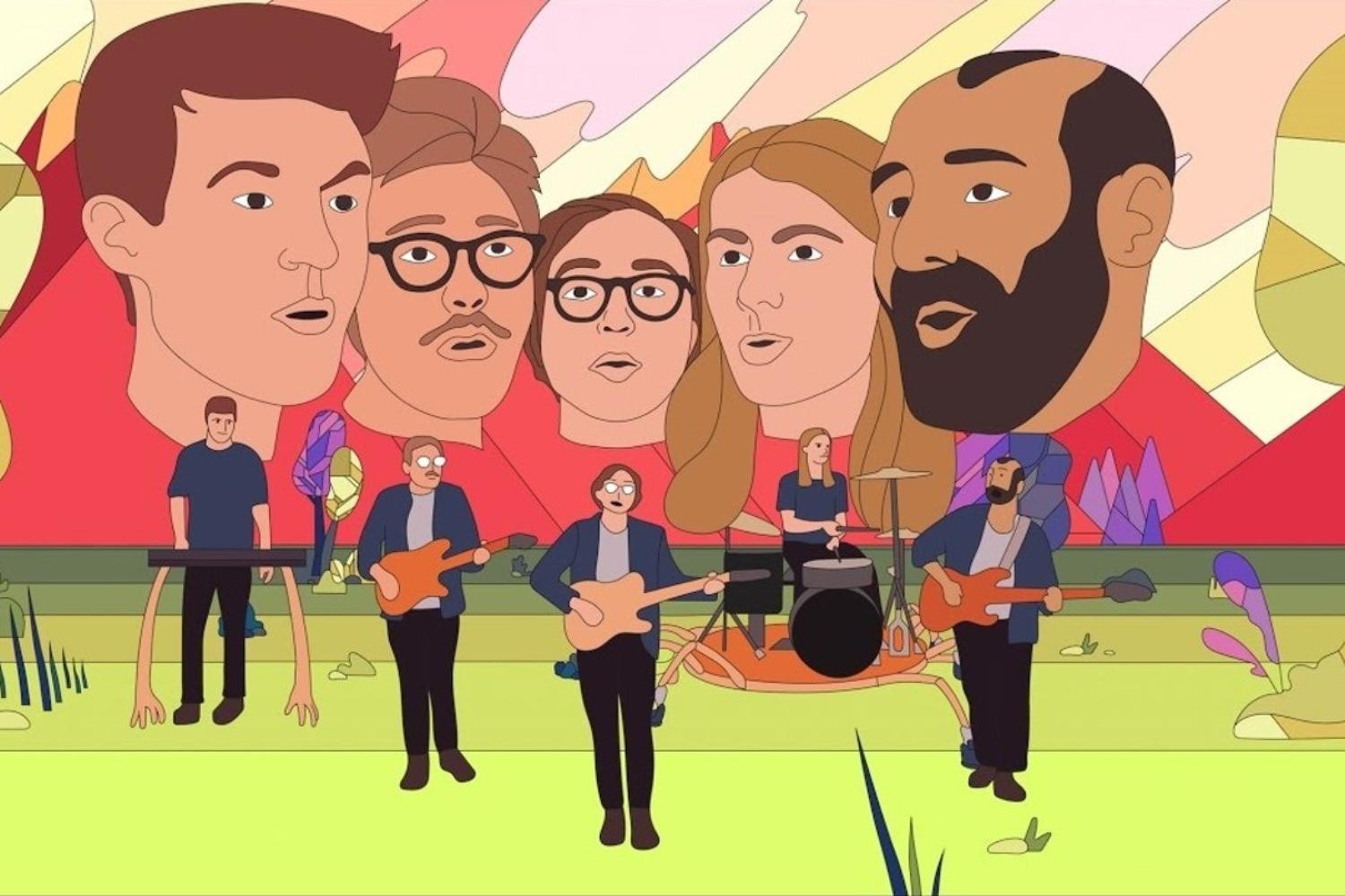 Real Estate share interactive new video for ‘Stained Glass’