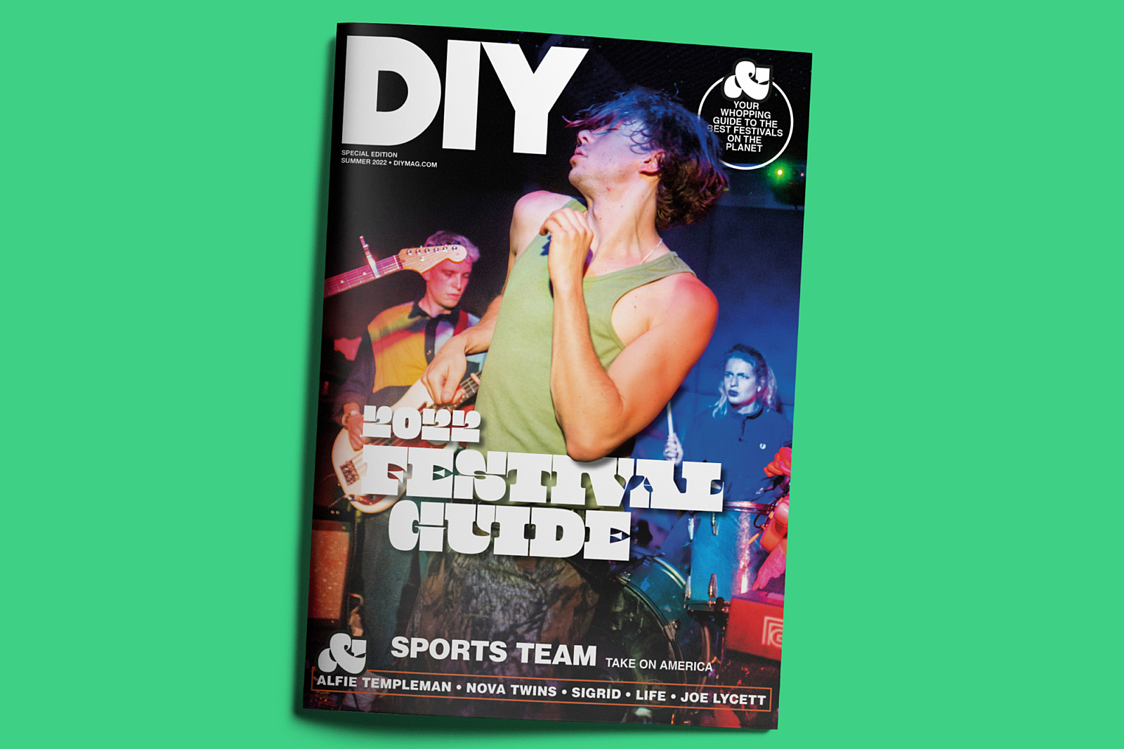 Introducing DIY's 2022 Festival Guide, featuring Sports Team, Nova Twins, Sigrid & more!