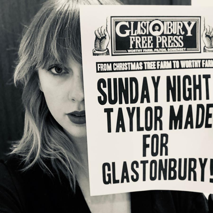 Taylor Swift to headline Glastonbury 2020