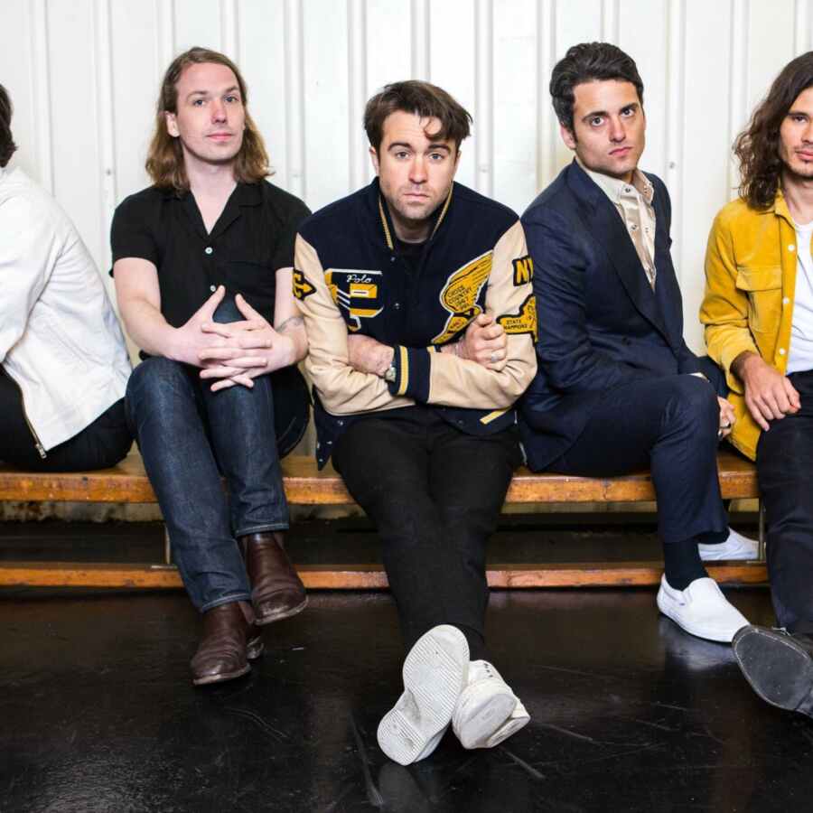 The Vaccines are on the cover of the February issue of DIY!