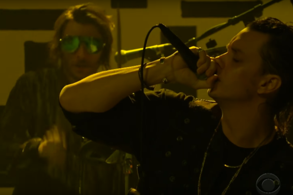 Watch The Voidz play ‘QYURRYUS’ on Corden