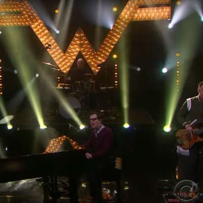 Watch Weezer play ‘Happy Hour’ on Corden