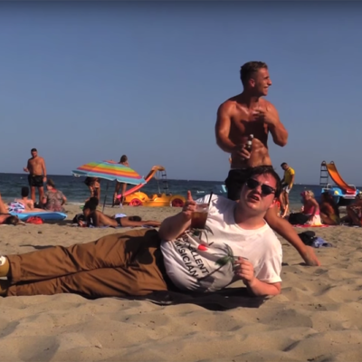 Wesley Gonzalez heads on holiday in the video for ‘In Amsterdam’