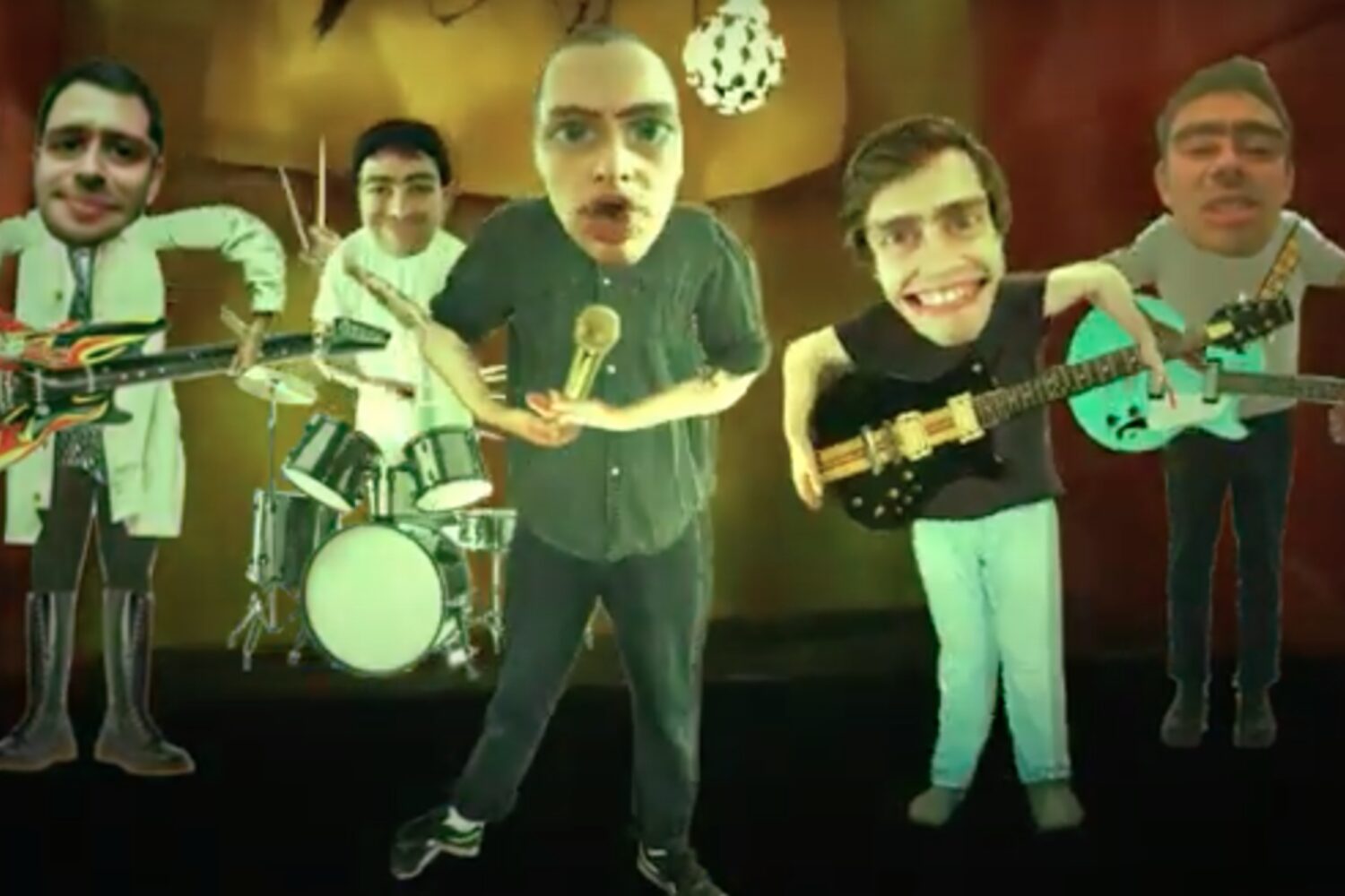 Yowl put on a trippy puppet show in the video for ‘Sunken Boy’