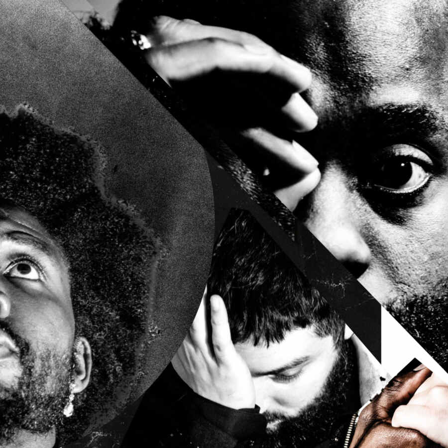 Young Fathers cover DIY's November 2022 issue