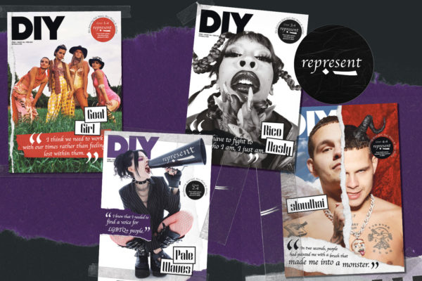 Goat Girl, Pale Waves, Rico Nasty & slowthai are all on the cover of DIY's February 2021 issue