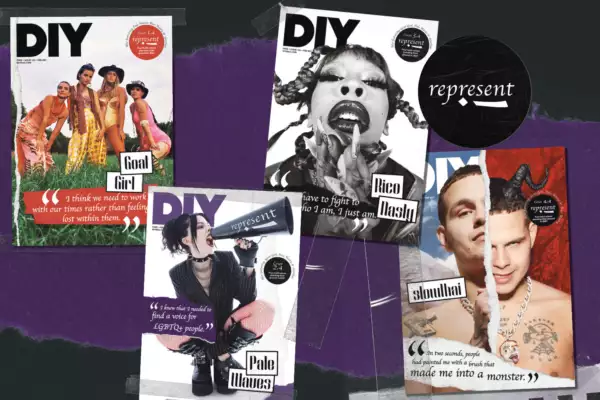 Goat Girl, Pale Waves, Rico Nasty & slowthai are all on the cover of DIY's February 2021 issue
