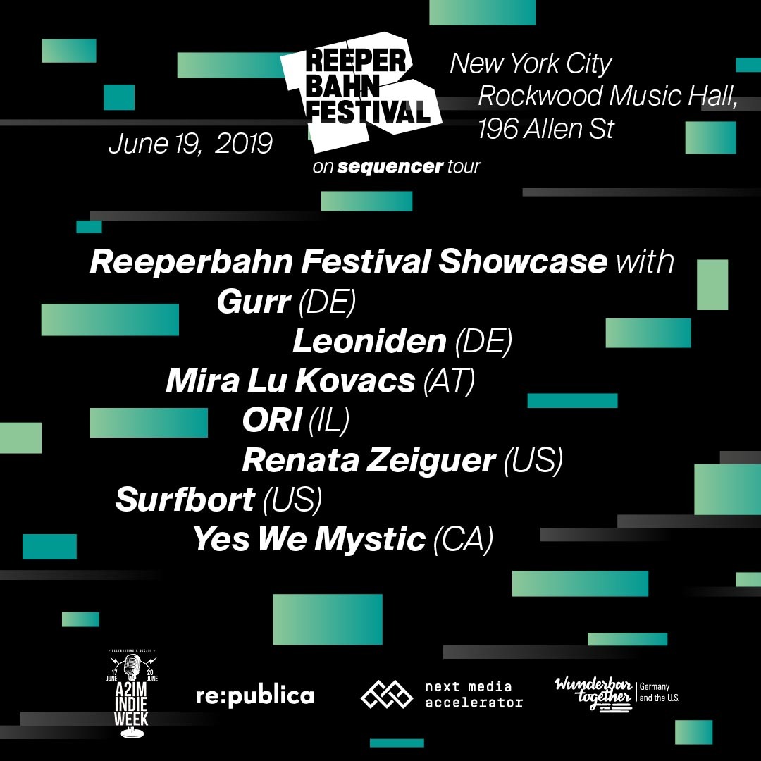 Surfbort, GURR and more to play DIY x Reeperbahn Festival NY show