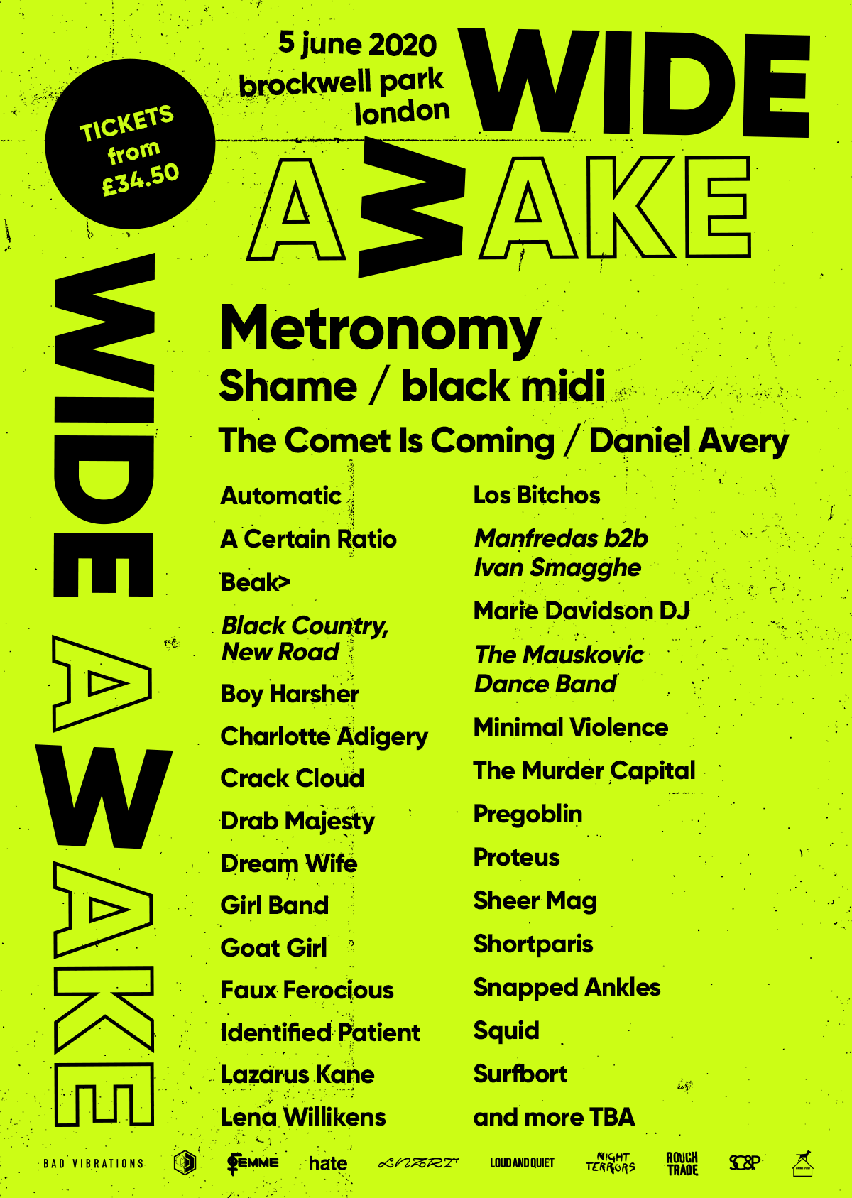 Metronomy Squid The Murder Capital And More Join Wide Awake Lineup News Diy