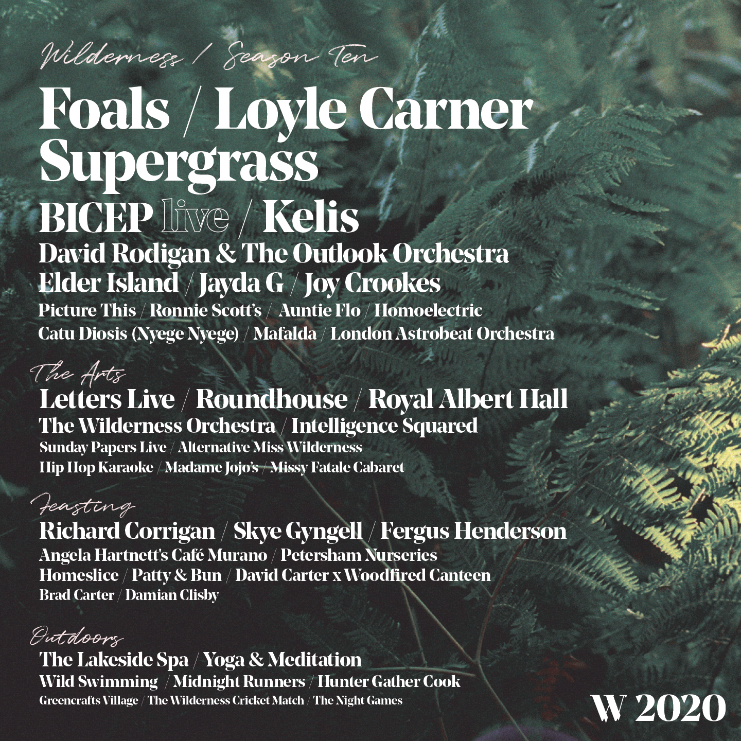 Foals, Supergrass, Loyle Carner and more for Wilderness Festival